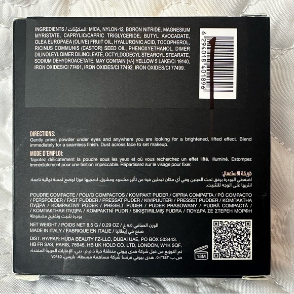 Huda Beauty Easy Bake Snatch Pressed Powder Kunafa NEW IN BOX .29 Oz - Picture 5 of 7